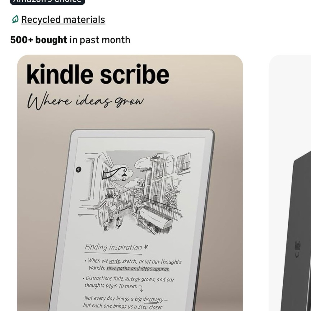 Kindle Scribe with pen and Case - Picture 7 of 7